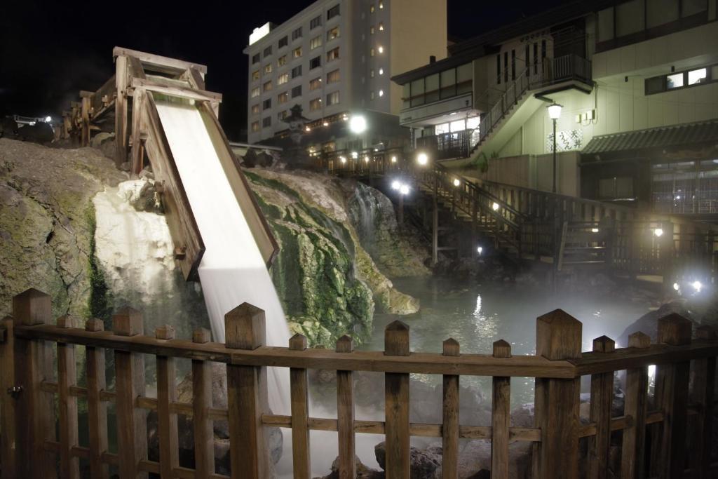 Yubatake Souan Hotel Kusatsu  Buitenkant foto
