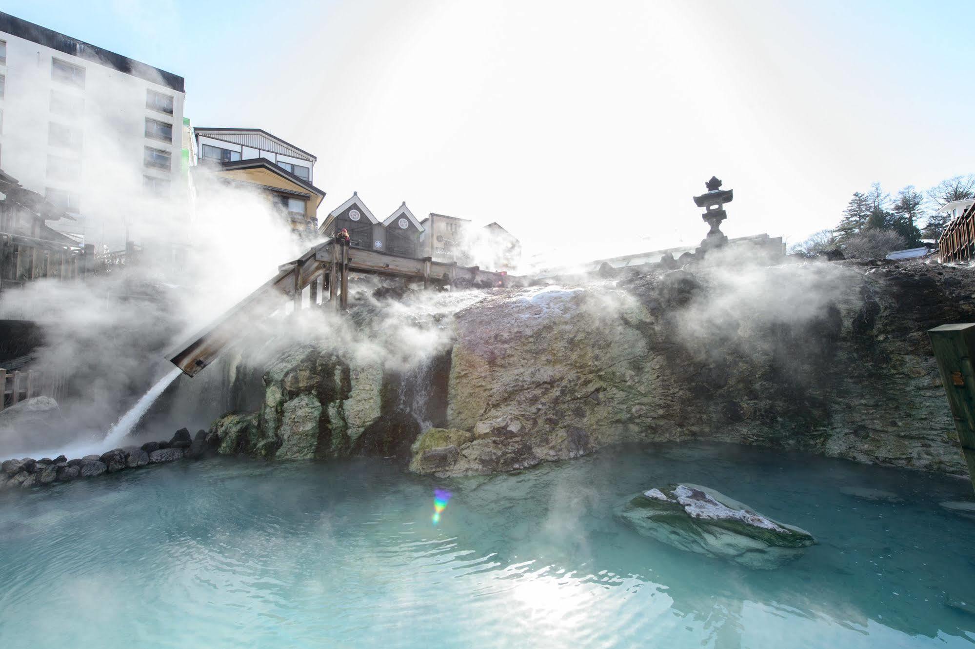 Yubatake Souan Hotel Kusatsu  Buitenkant foto